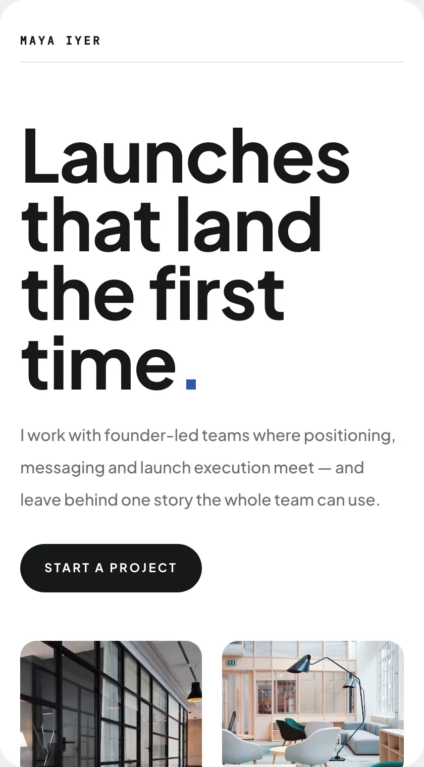 About Page Layout 10 preview