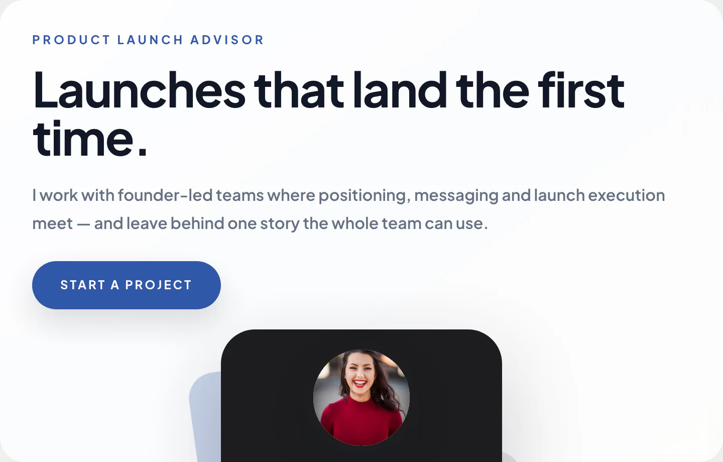 Spotlight Story at desktop width