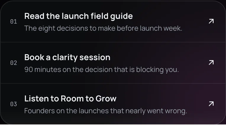 The links that matter block on Chrome