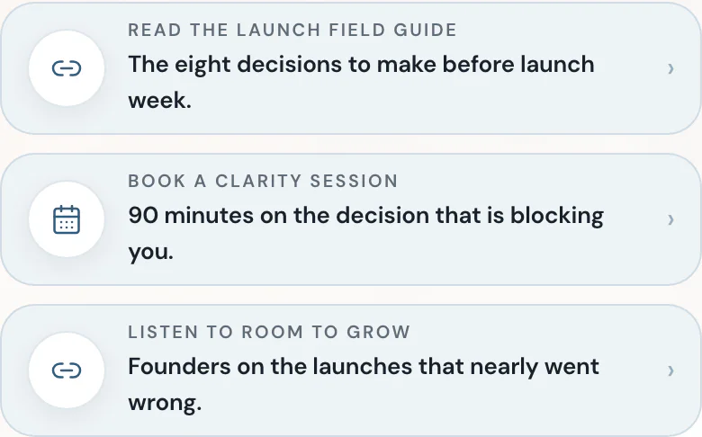 The links that matter block on Serene