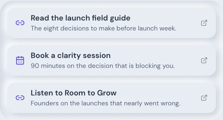 The links that matter block on Soft Relief