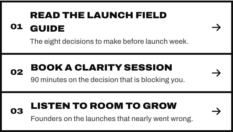 The links that matter block on Ticker