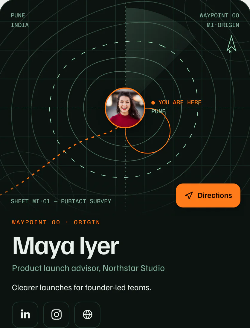 The profile block on Waypoint