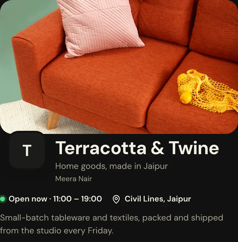 The your name and face block on Catalog Shop