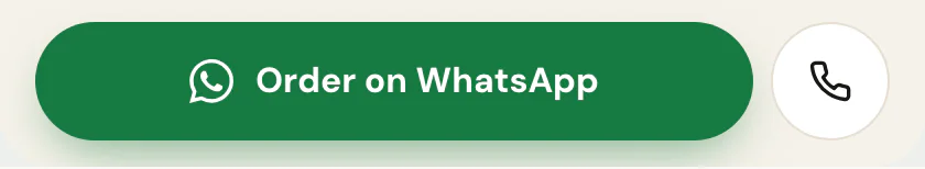 The order on whatsapp block on Food + Orders