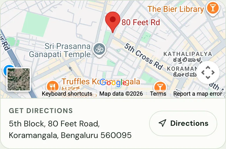 The location block on Salon + Spa